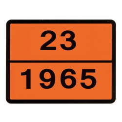 Tablica ADR paliwa ciekłe 23/1965 LPG 30x40-104089
