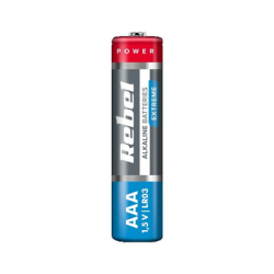 Baterie AAA LR03 alkaliczne 4szt Rebel EXTREME-139735