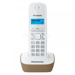 Telefon stacjonarny Panasonic KX-TG1611 biały-beż-24015