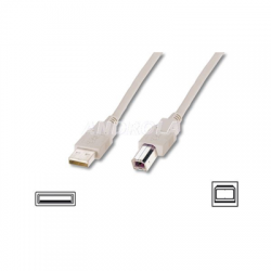 Kabel do drukarki skaner USB A-B 3m-25016