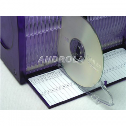 Pudełko na płyty 60 CD DVD fioletowe CP-60-39042