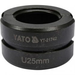Matryce zapasowe do zaciskarki YT-21735 25mm Yato-47948