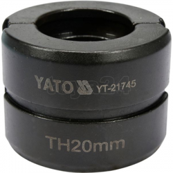 Matryce zapasowe do zaciskarki TH 20mm Yato-47951
