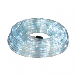 Wąż świetlny LED biały zimny lampki choinka zew10m-56230