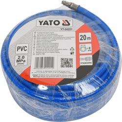 Wąż pneumatyczny 8mm PCV 20m szybkozłącza YATO-57913