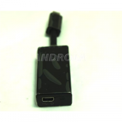 Adapter audio HTC mini USB Jack 3,5mm 3w1 oryginał-5871