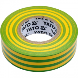Taśma izolacyjna 19mm 20m ziel-żółta YATO YT-81655-58877