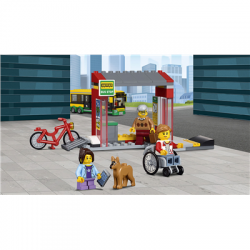 Klocki LEGO CITY Przystanek Autobusowy 60154-59177