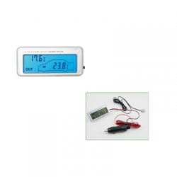Termometr samochodowy bateryjny LCD ładowarka-59813