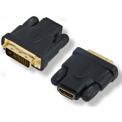 Adapter HDMI gniazdo - DVI wtyk GOLD-61140