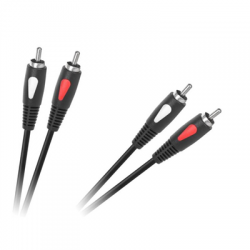 Kabel 2 RCA - 2 RCA CHINCH 1.8m Cabletech Eco-Line-63631