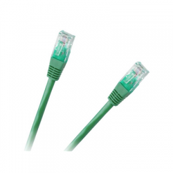 Kabel UTP 8c CCA Patchcord cat.6e 1,5m zielony-63669
