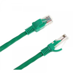 Kabel sieciowy UTP wtyk-wtyk RJ45 10m zielony-66082