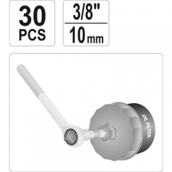 Klucze nasadowe do filtrów oleju 65-120mm 30c Yato-67209