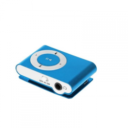 Odtwarzacz MP3 WAV WMA SD 32GB niebieski QUER-67800