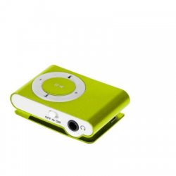 Odtwarzacz MP3 WAV WMA SD 32GB zielony QUER-67804