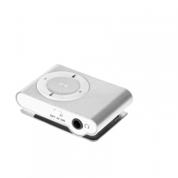 Odtwarzacz MP3 WAV WMA SD 32GB srebrny QUER-67807
