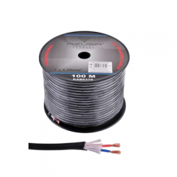 Kabel głośnikowy 1.5mm bawełna okrąg 100m AZUSA-70853