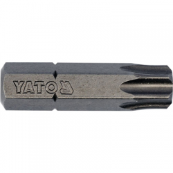 Bity końcówki wkrętak 1/4 25mm torx T40 1szt Yato-72324