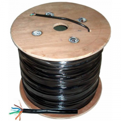 Kabel sieciowy skrętka UTPCat5e żelowy oplot 305m-78043