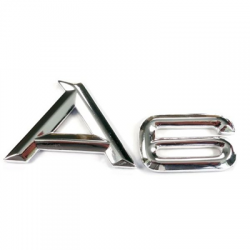 Emblemat znaczek logo napis Audi litery cyfry A6-78187