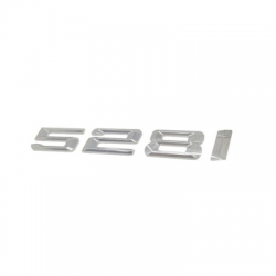 Emblemat znaczek logo napis 528i 155x22mm BMW-78367