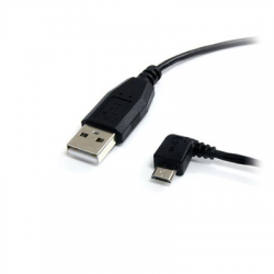 Kabel USB microUSB kątowy prawy 1m-79633