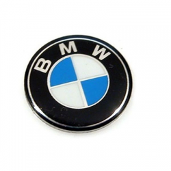Emblemat naklejka logo na kluczyk BMW 14mm alu-80039