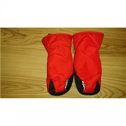 Rękawiczki zimowe na narty Wedze 5-6lat czerwone -80328