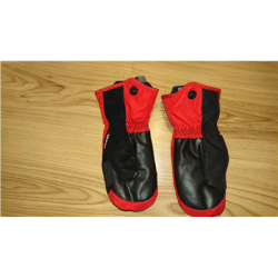 Rękawiczki zimowe na narty Wedze 5-6lat czerwone -80329