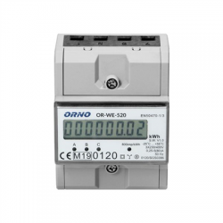 Licznik energii elektrycznej 3-fazowy 80A MID Orno-92902