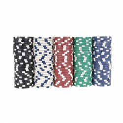 Poker zestaw 300 żetonów w walizce HQ-95597