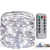 Lampki choinkowe 300 LED drucik biały zimny USB-108770
