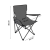 Krzesło wędkarskie składane fotel pokrowiec szare-130533