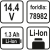 Akumulator Li-ion 14,4V Sthor 78986-48801