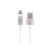 Kabel USB microUSB magnetyczny biały-52284