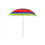 Parasol plażowy kolorowy fi 170cm wys 115-185cm-55950