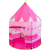 Namiot zamek do zabawy różowy Fi105cm H135cm-62339