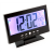 Zegar biurkowy termometr LCD 12.5x5cm  bateryjny-79742