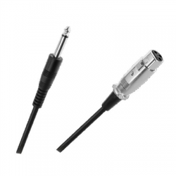 Mikrofon dynamiczny 74dB 600Ohm kabel 5m XLR-100935