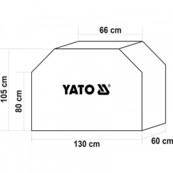 Pokrowiec na grilla 130x60x105cm Yato-101379