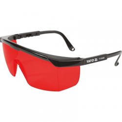 Okulary czerwone do pracy z laserem Yato-102340