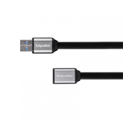 Kabel USB 3.0 wtyk gniazdo 1m Kruger