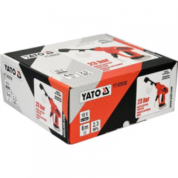 Myjka ciśnieniowa 18V 23 bar zasysanie wody Yato-102480