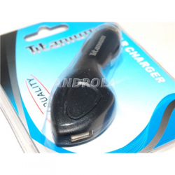 Ładowarka samochodowa USB Titanium 2000mA-10530