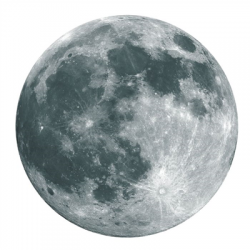 Naklejka naścienna fluorescencyjna księżyc 30cm-108829