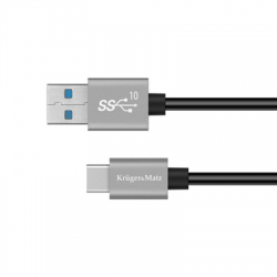Kabel USB - USB-C 10 Gbps 0.5m Kruger Matz-109018