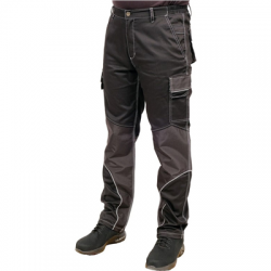 Spodnie robocze z elastanem odblaski czar 2XL Yato-110876