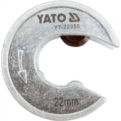 Obcinak krążkowy do rur 22mm Yato-111629