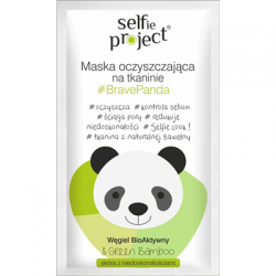 Maska do twarzy Selfie Project tkanina BravePanda-112215